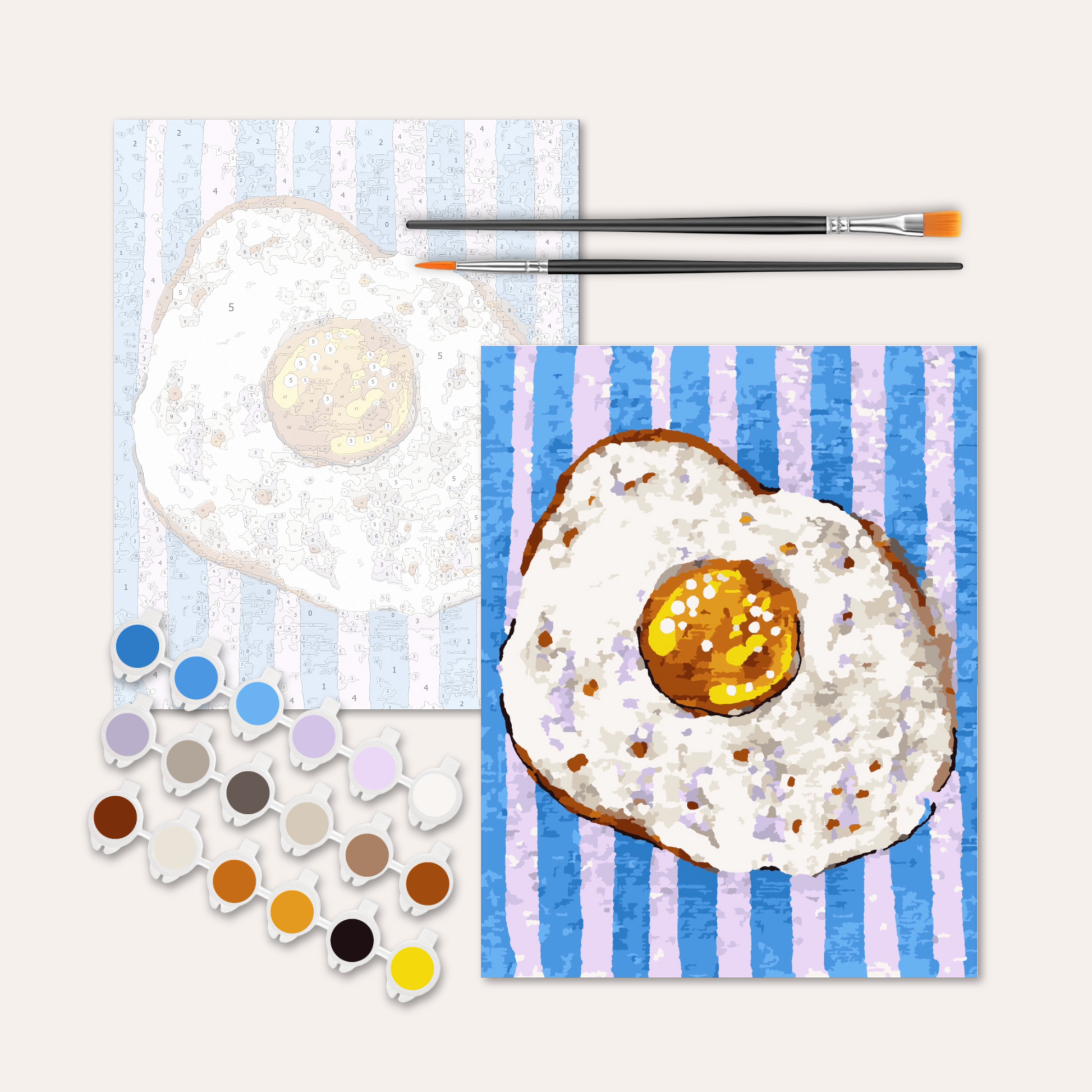 Egg Paint by Numbers Kit-1