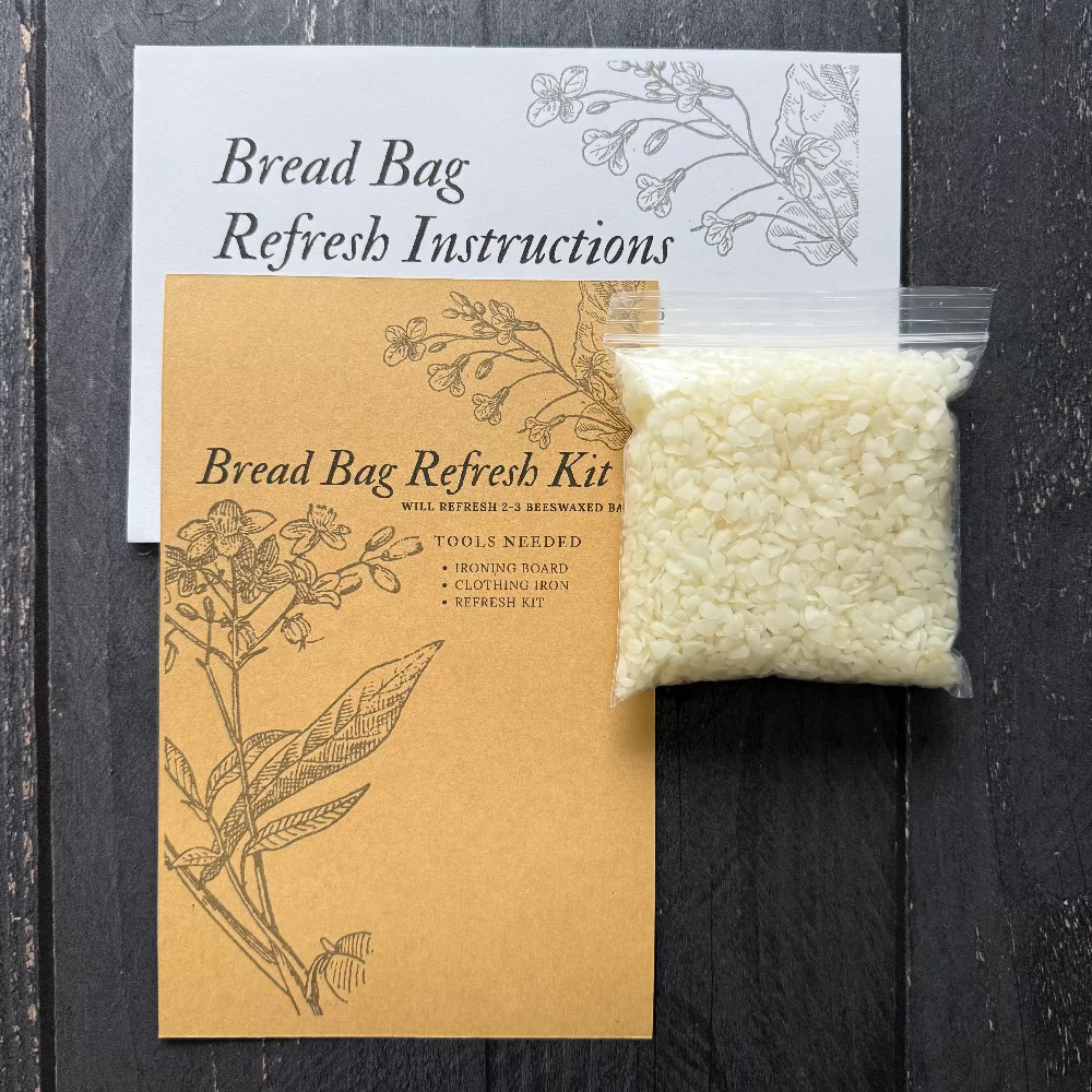 Beeswax Bag Refresh Kit | Restore & Rewax Bread Bags