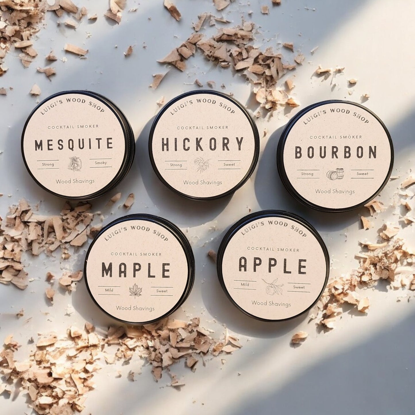 Wood Shavings for Cocktail Smoker