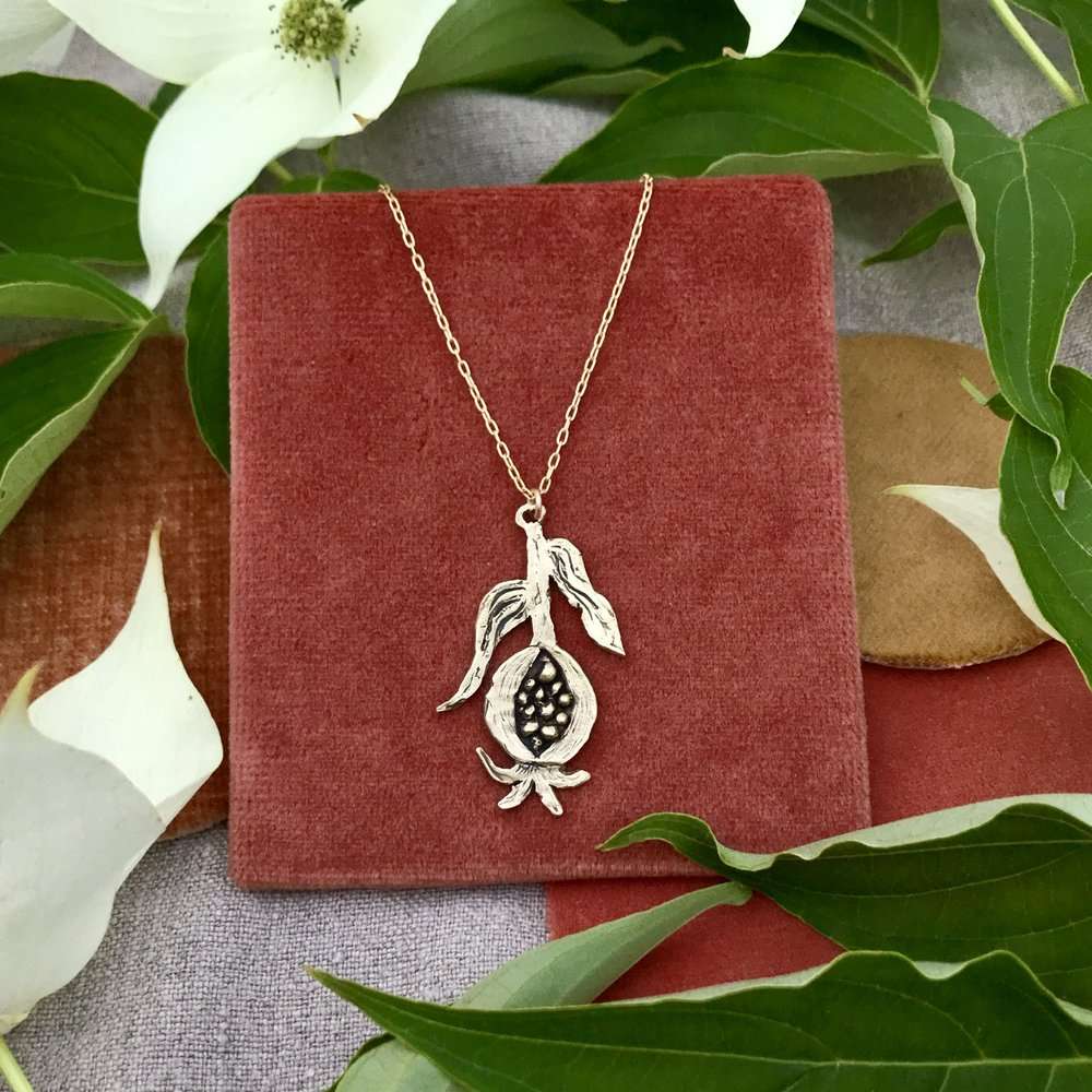 Pomegranate Necklace-1