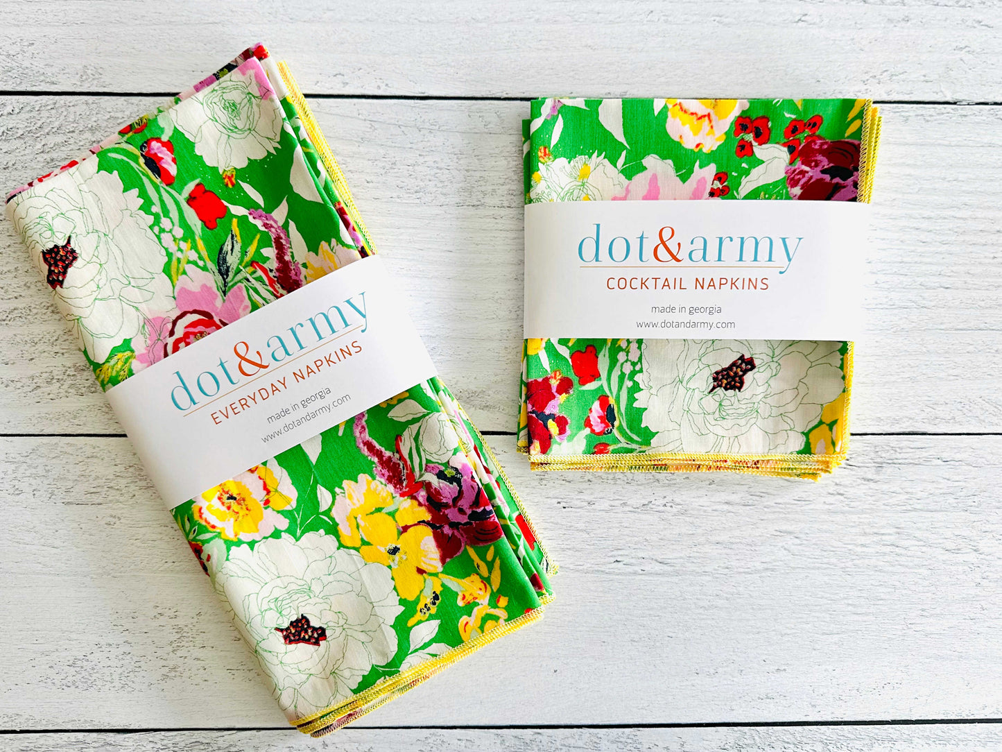 Terrace Garden Cloth Napkins | Set of Four