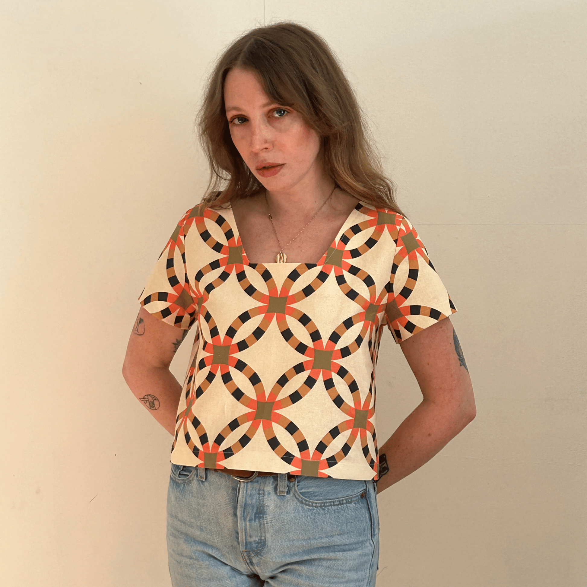 Frankie Top | Double Ring - Aware House