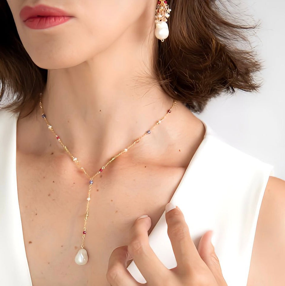 Pearl Gossamer Necklaces - Aware House - PARKEN JEWELRY -