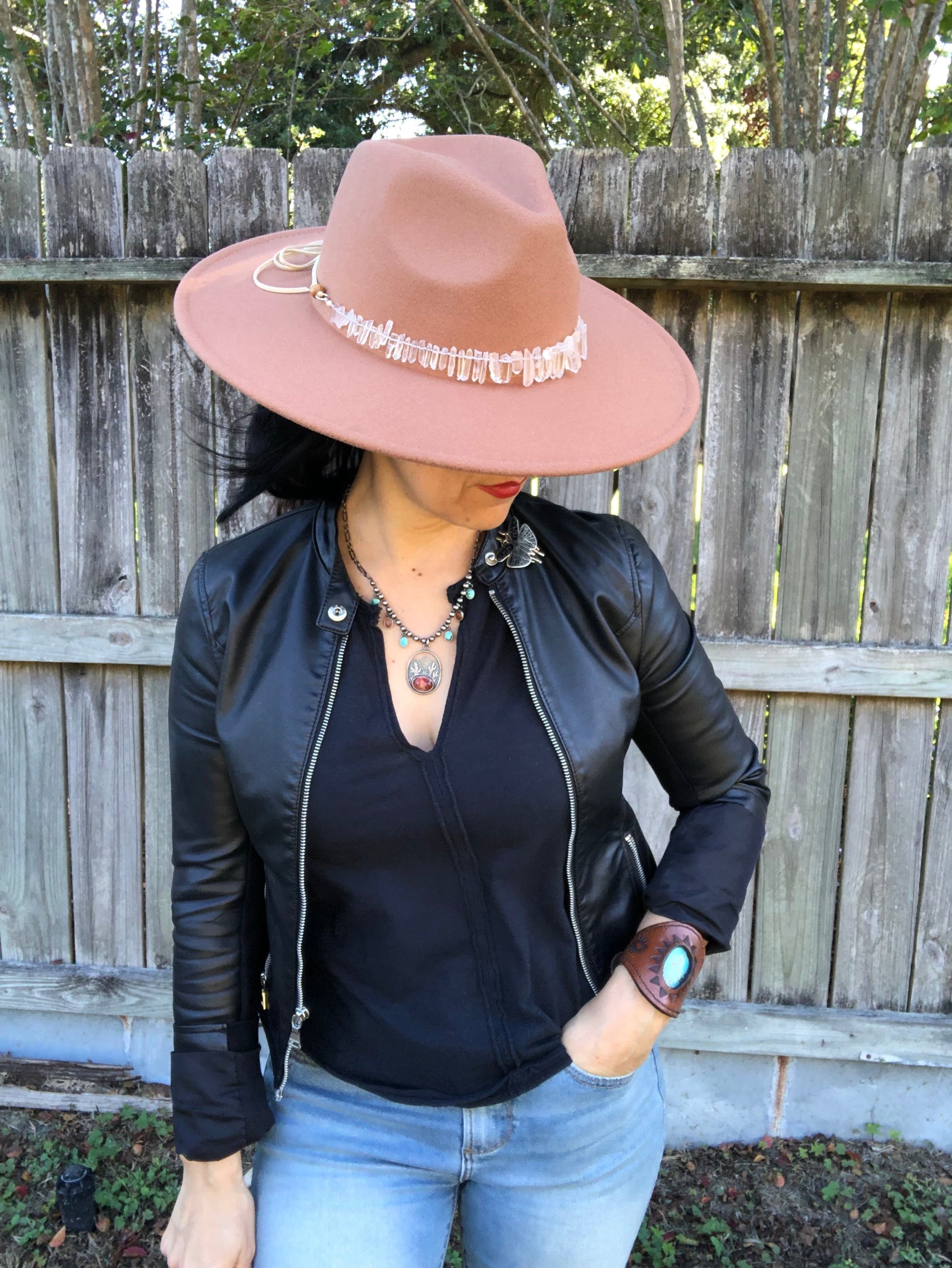 Crystal Gemstone Hatband-2
