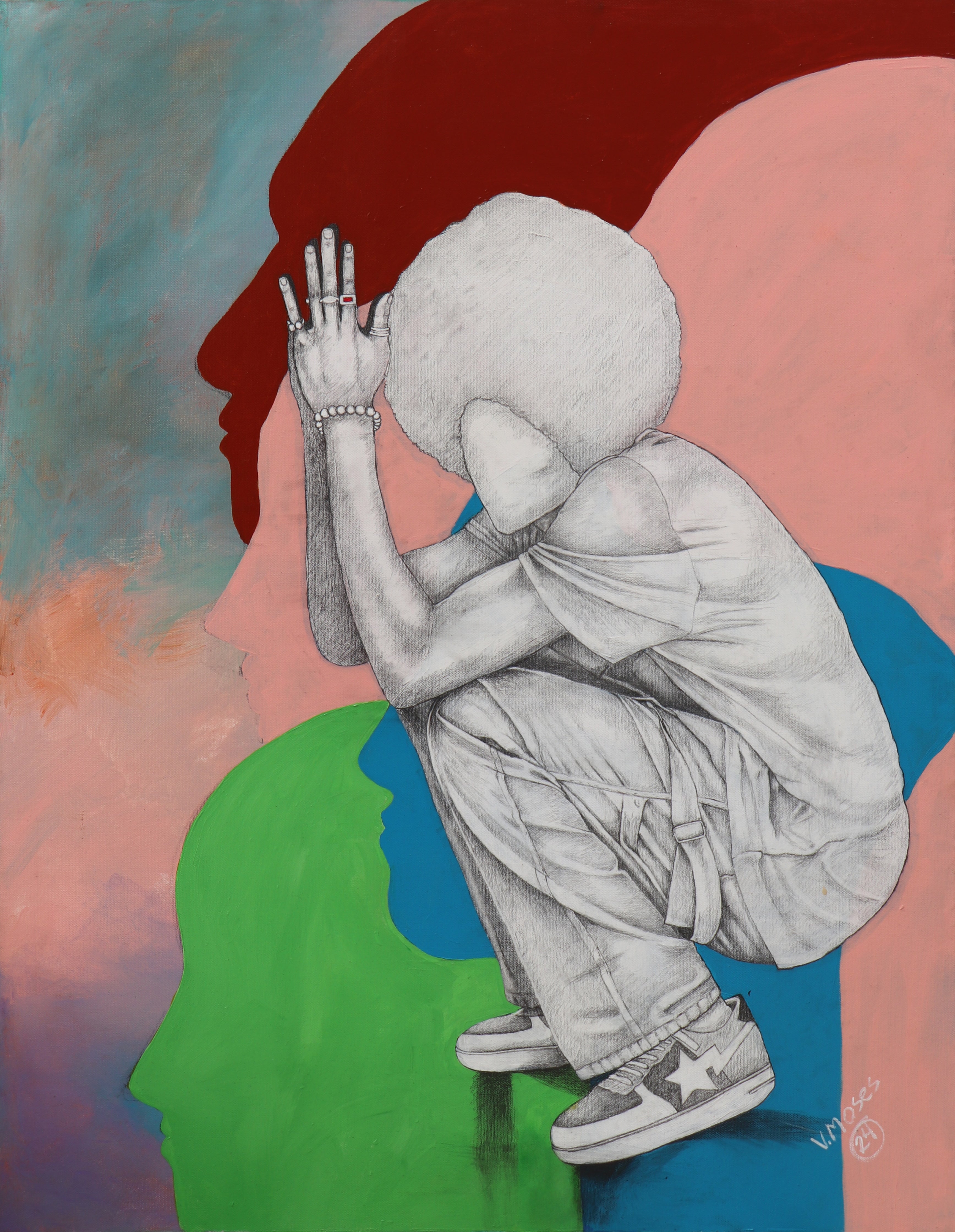 Water Thicker Than Blood I | Canvas Print