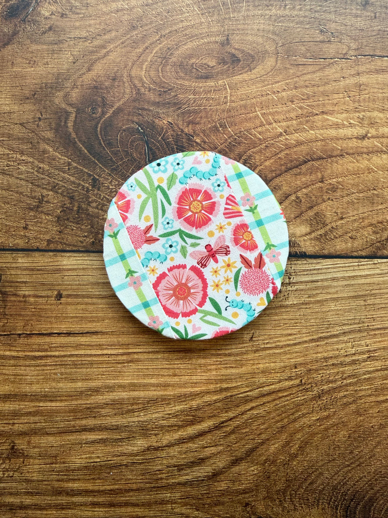 Reusable Cotton Jar & Bowl Covers | Eco-Friendly Kitchen Covers-zoom-