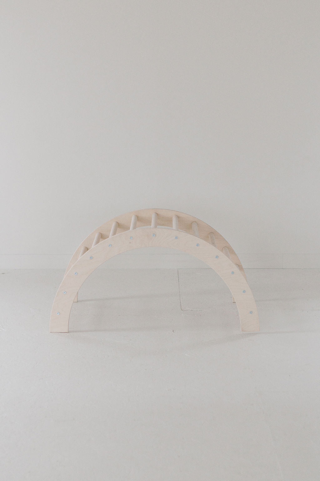 Wooden Arch Climber | Rocker & Tunnel Play Gym - Aware House