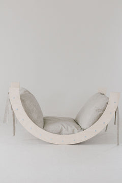 Wooden Arch Climber | Rocker & Tunnel Play Gym - Aware House