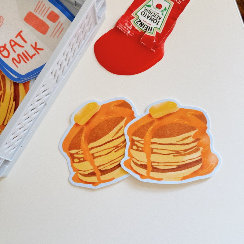 Short Stack Pancake Sticker-zoom-