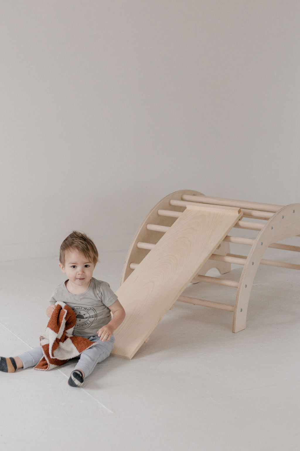 Arch Activity Gym Set | Montessori Climbing Arch & Play Set - Aware House