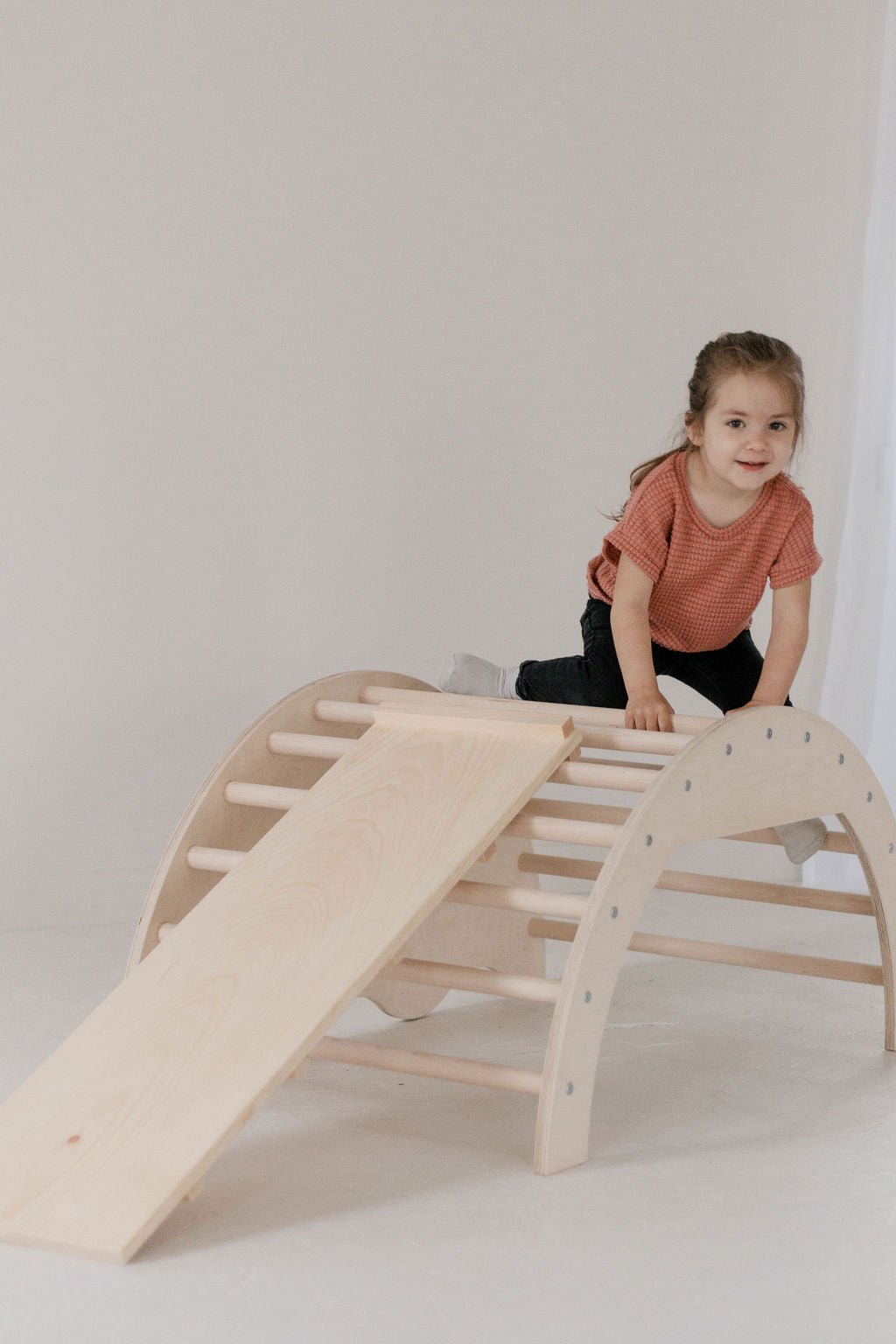 Arch Activity Gym Set | Montessori Climbing Arch & Play Set - Aware House