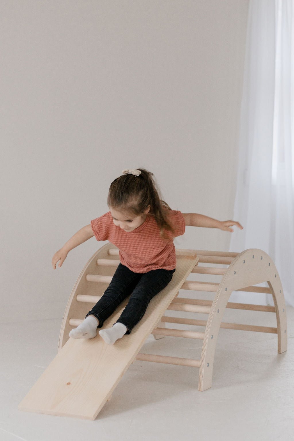 Arch Activity Gym Set | Montessori Climbing Arch & Play Set - Aware House