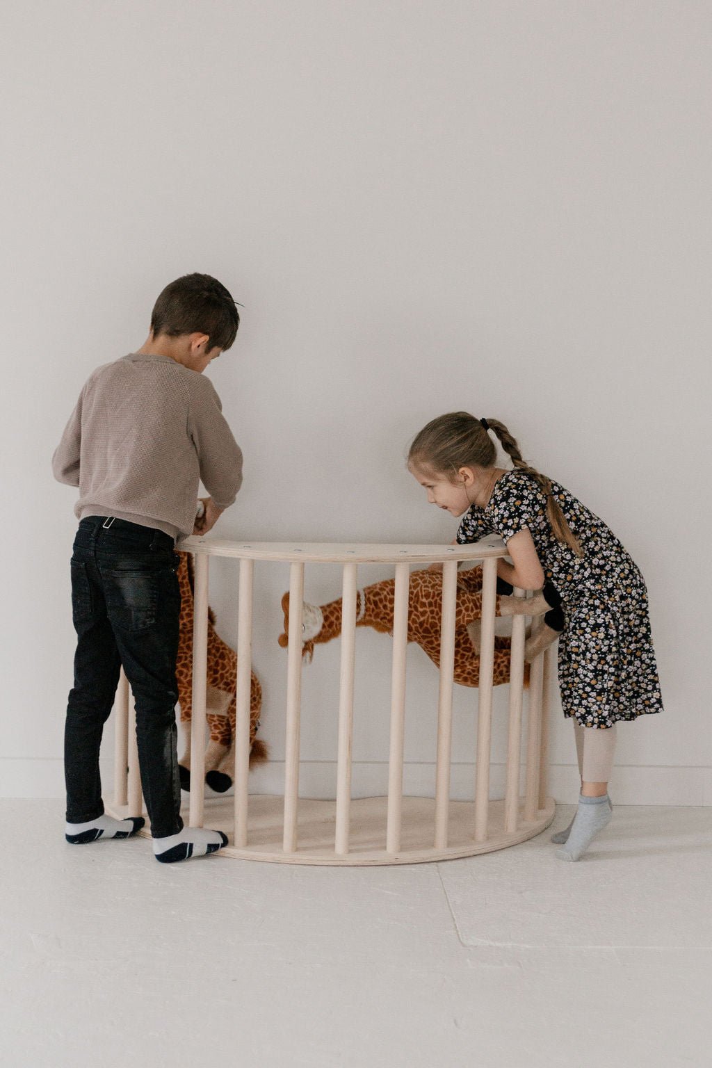 Arch Activity Gym Set | Montessori Climbing Arch & Play Set - Aware House