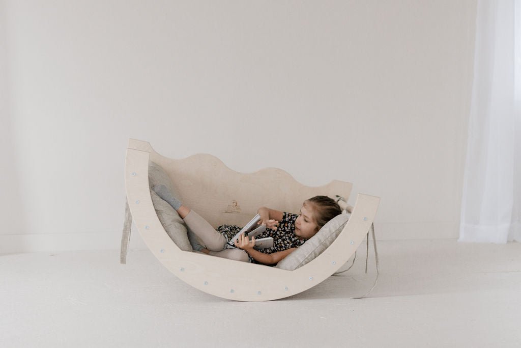 Arch Activity Gym Set | Montessori Climbing Arch & Play Set - Aware House