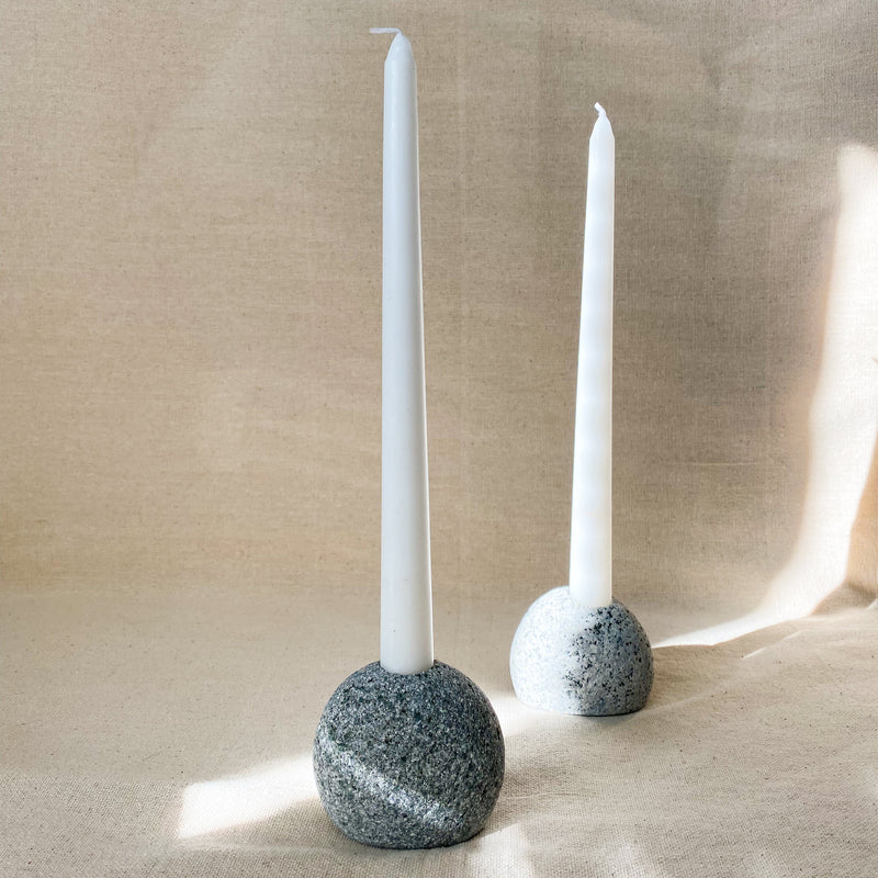 Candle Rock | Tapered Candleholder-zoom-
