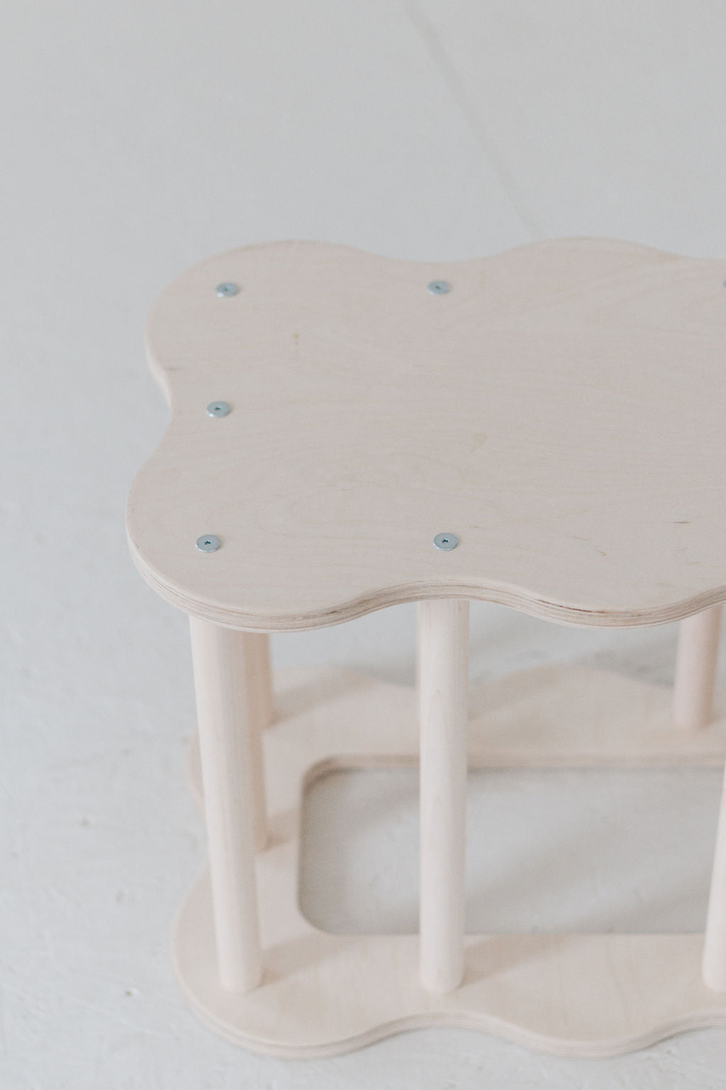 Cloud Bench | Wooden Kids Bench & Stool - Aware House