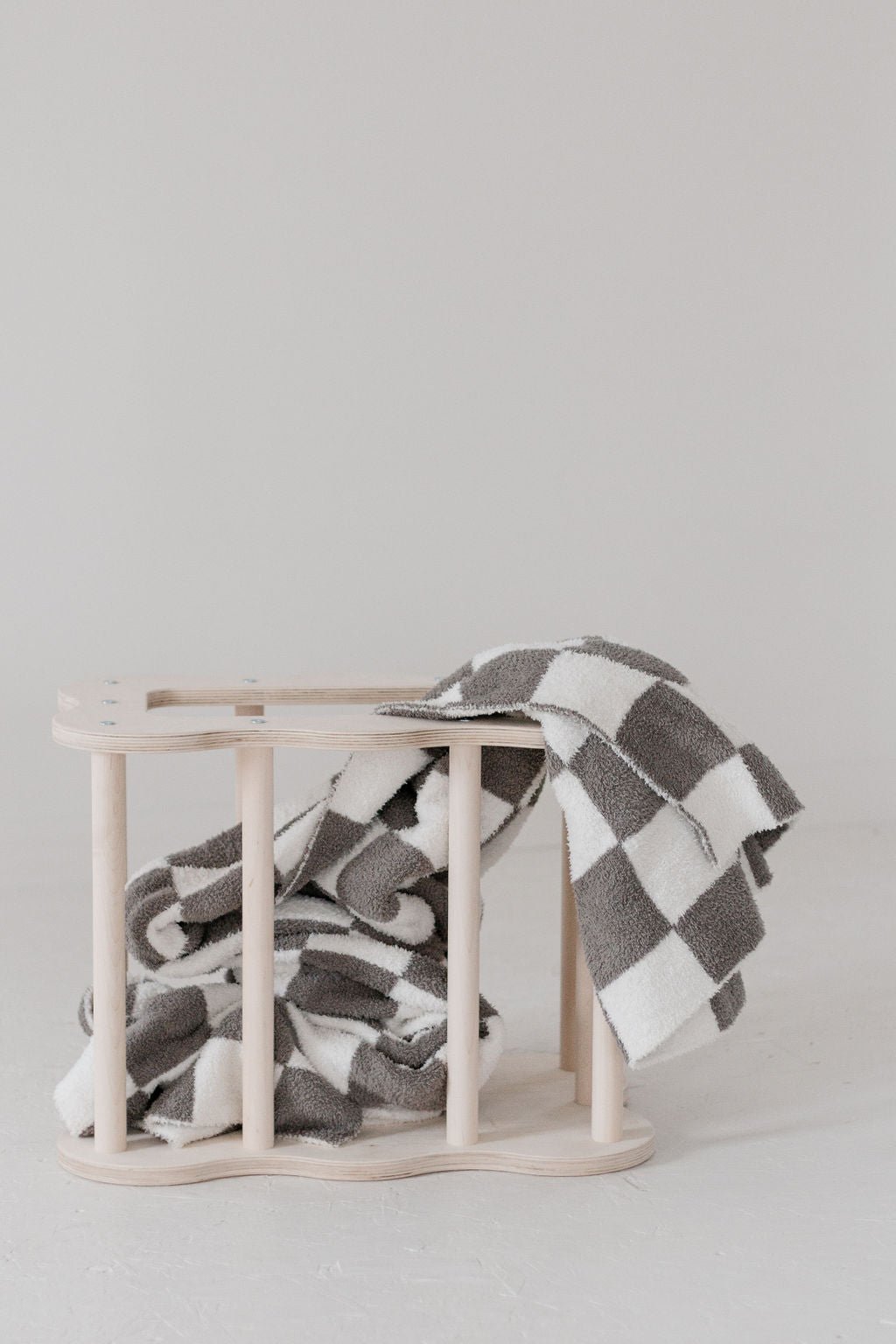 Cloud Bench | Wooden Kids Bench & Stool - Aware House