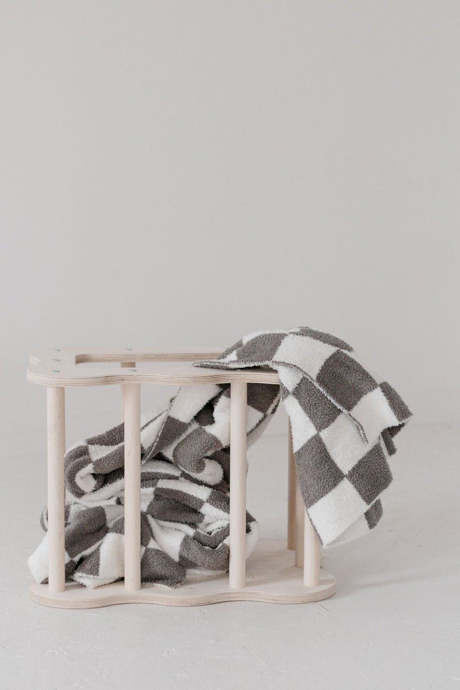 Cloud Bench | Wooden Kids Bench & Stool - Aware House