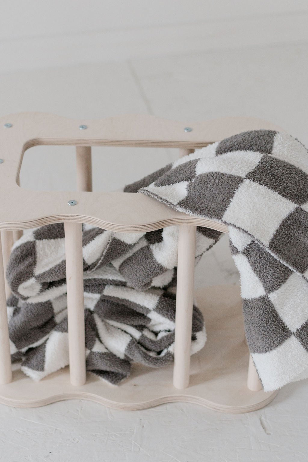 Cloud Bench | Wooden Kids Bench & Stool - Aware House