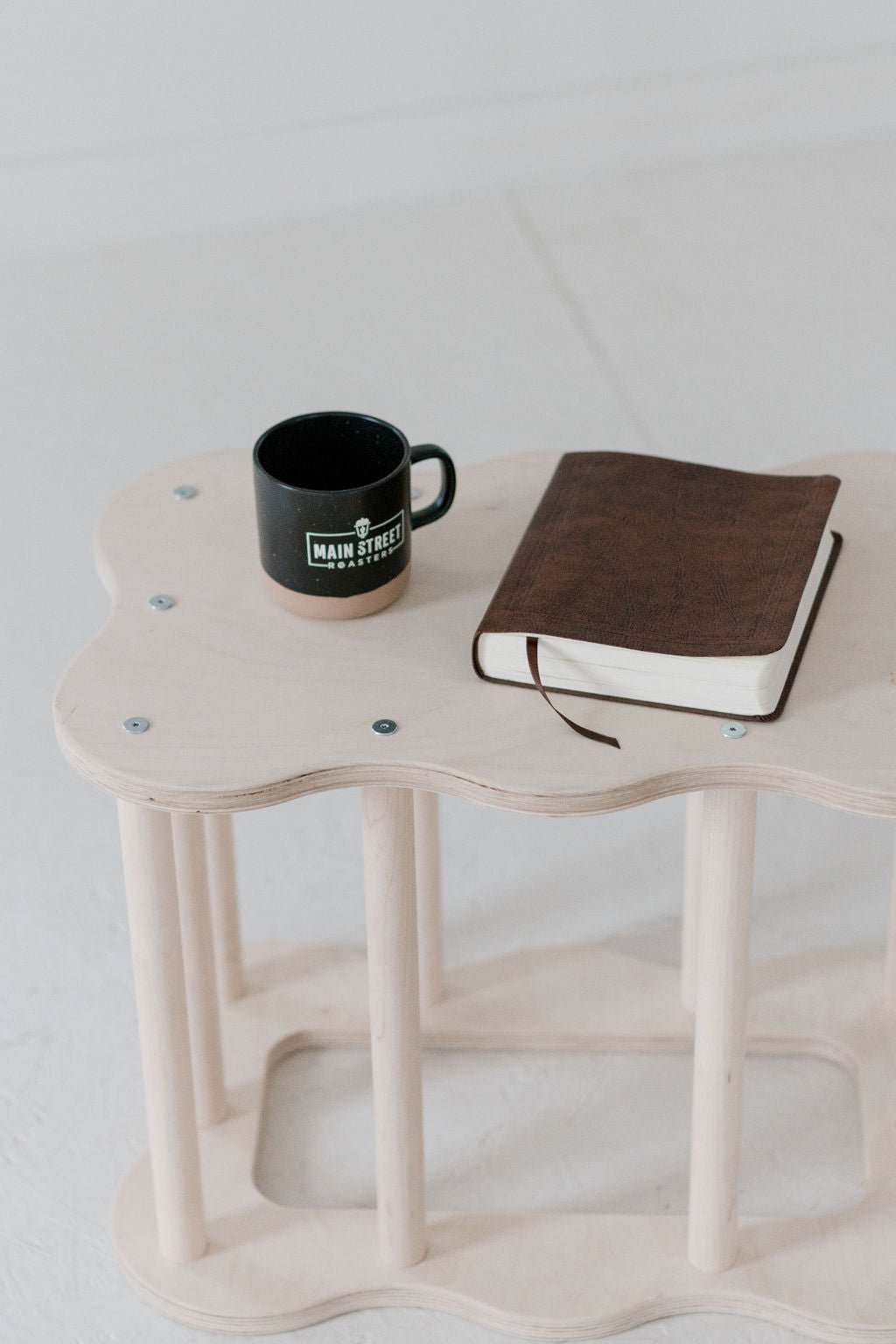 Cloud Bench | Wooden Kids Bench & Stool - Aware House