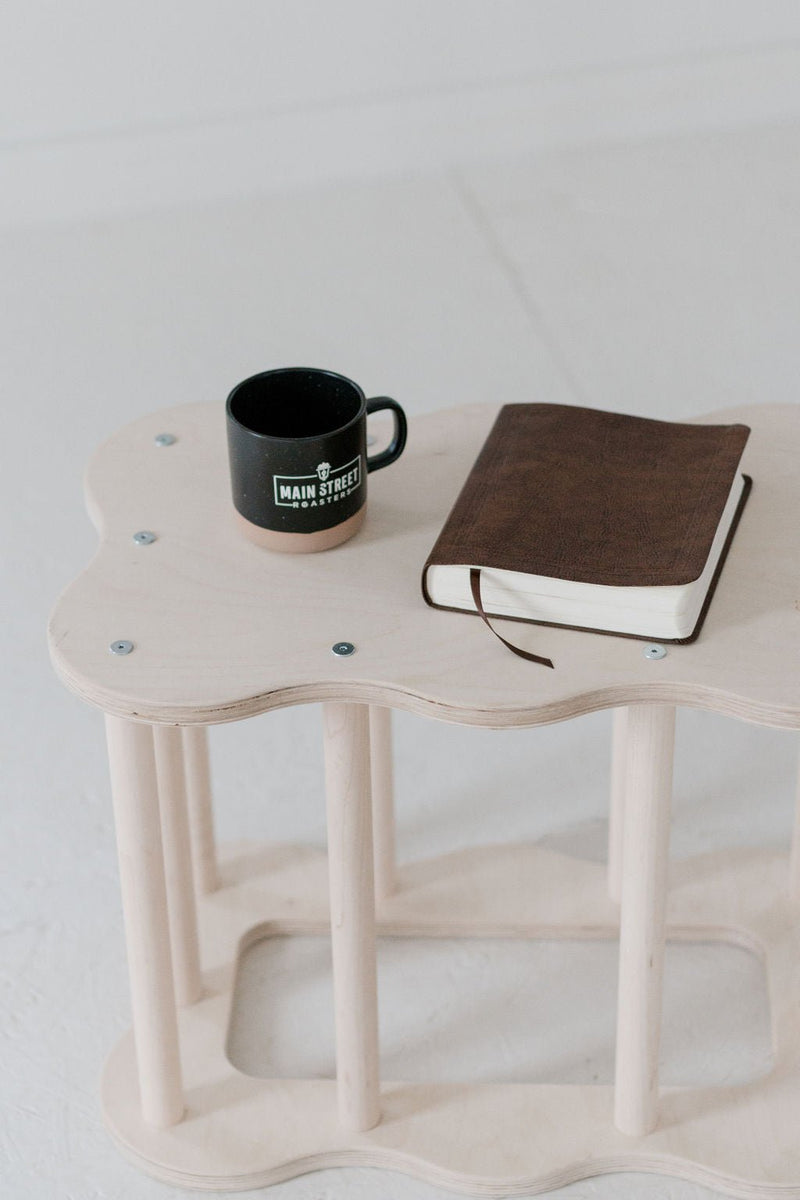 Cloud Bench | Wooden Kids Bench & Stool-zoom-