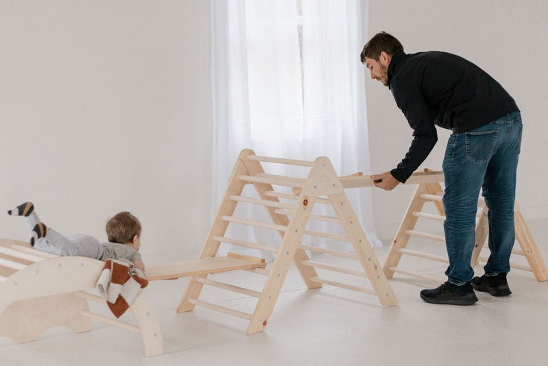 Climbing Triangles & Arch Sets | Montessori Indoor Climber-zoom-