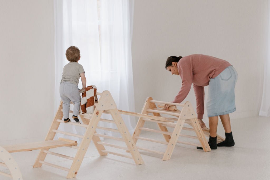Climbing Triangles & Arch Sets | Montessori Indoor Climber - Aware House