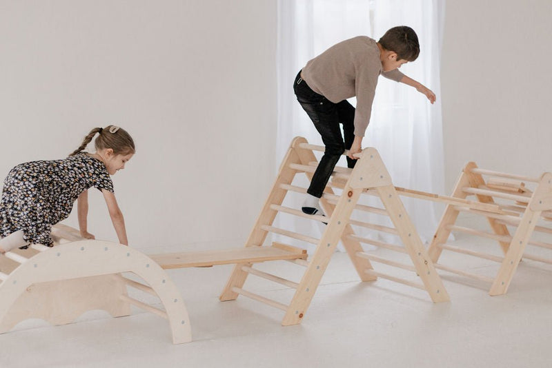 Arch Activity Gym Set | Montessori Climbing Arch & Play Set-zoom-