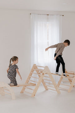 Climbing Triangles & Arch Sets | Montessori Indoor Climber - Aware House
