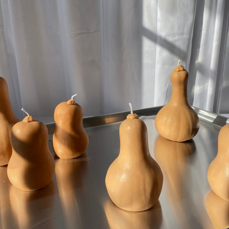 Small Squash Candle-zoom-