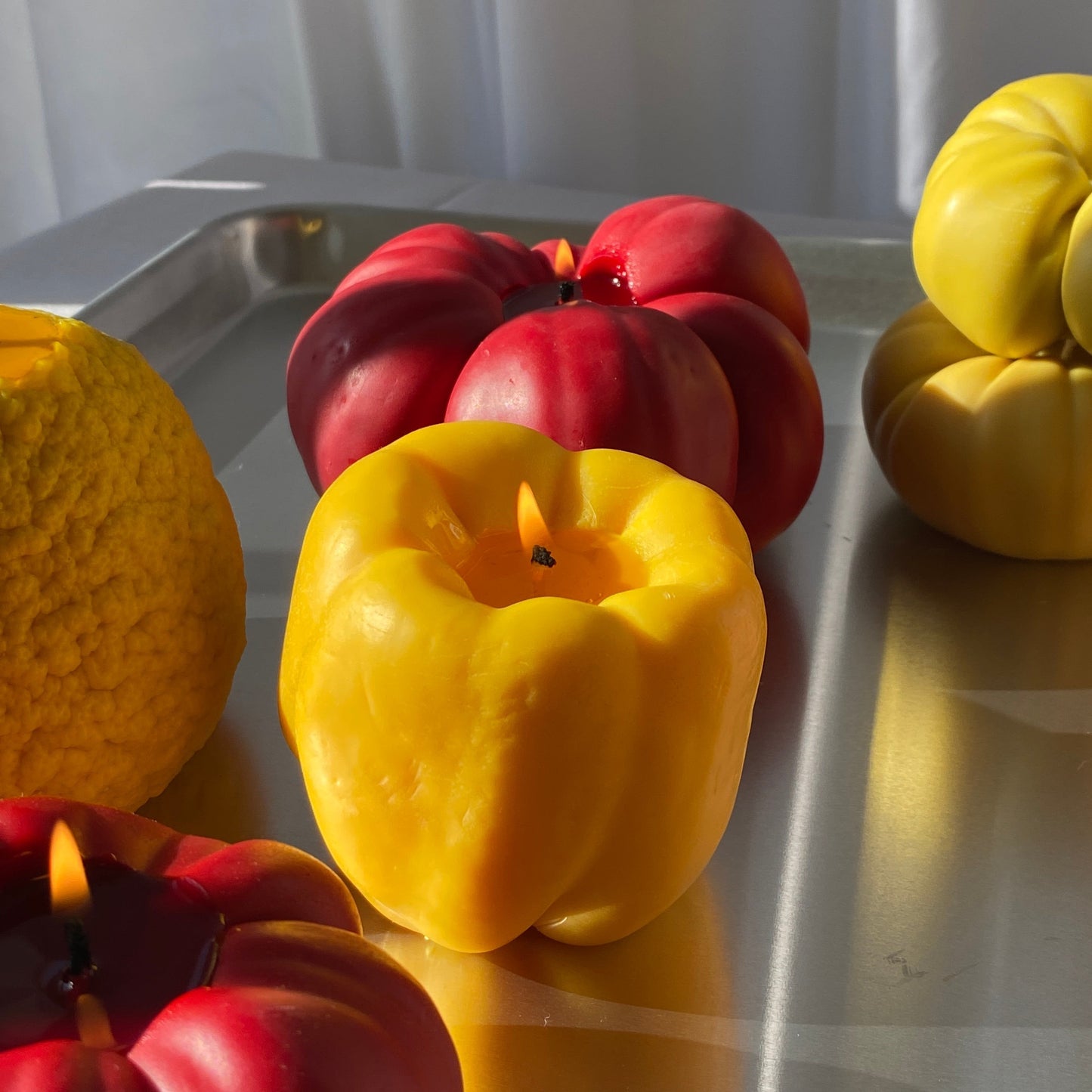 Bell Pepper Candle | Yellow