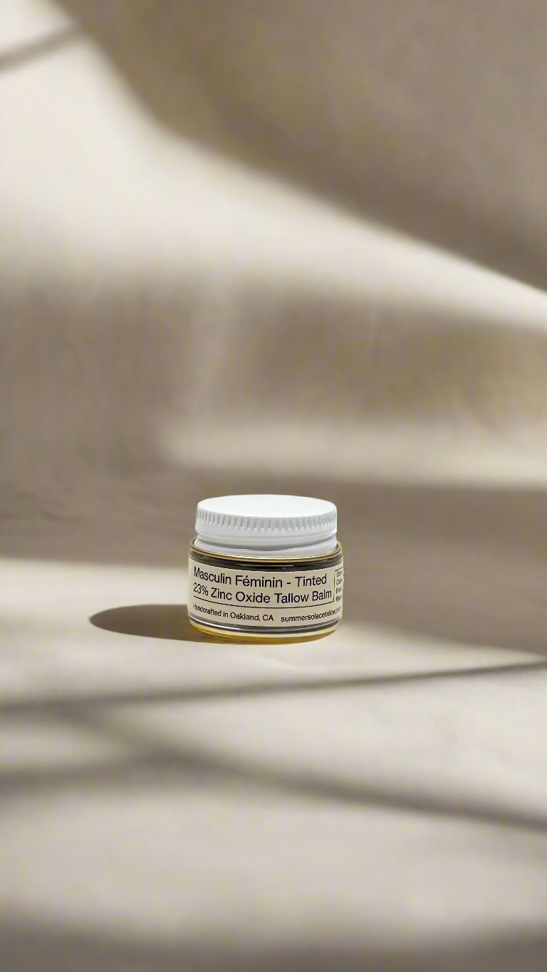 23% Non-Nano Zinc Tinted Tallow Balm | Scented