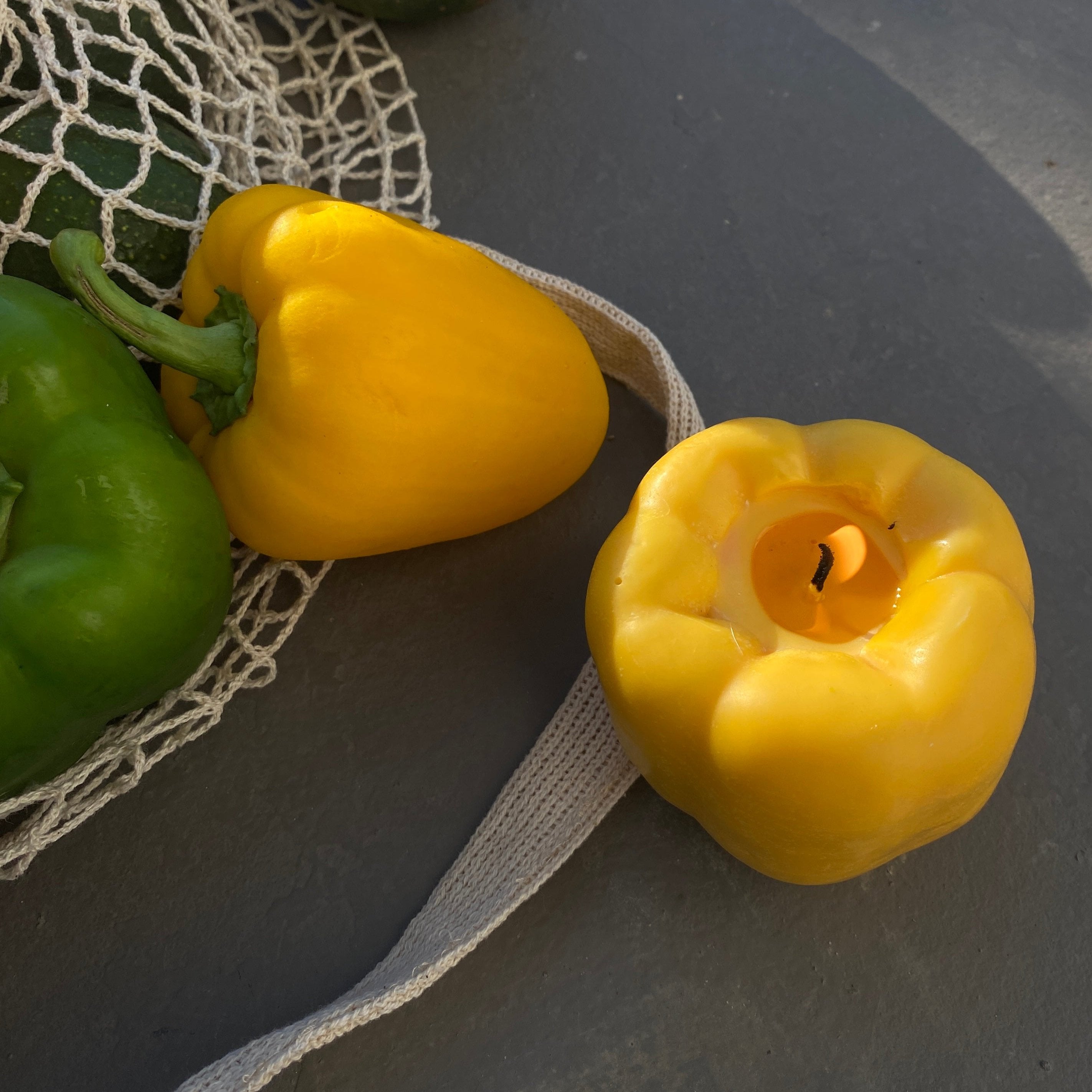 Bell Pepper Candle | Yellow