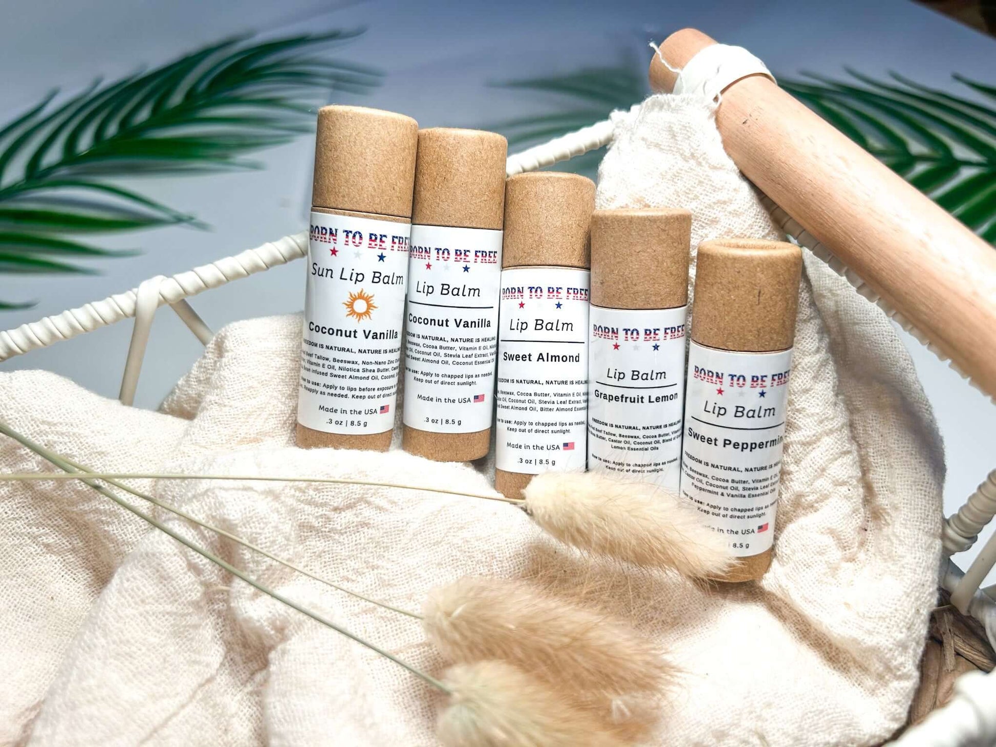 Born To Be Free Lip Balm Bundle-5