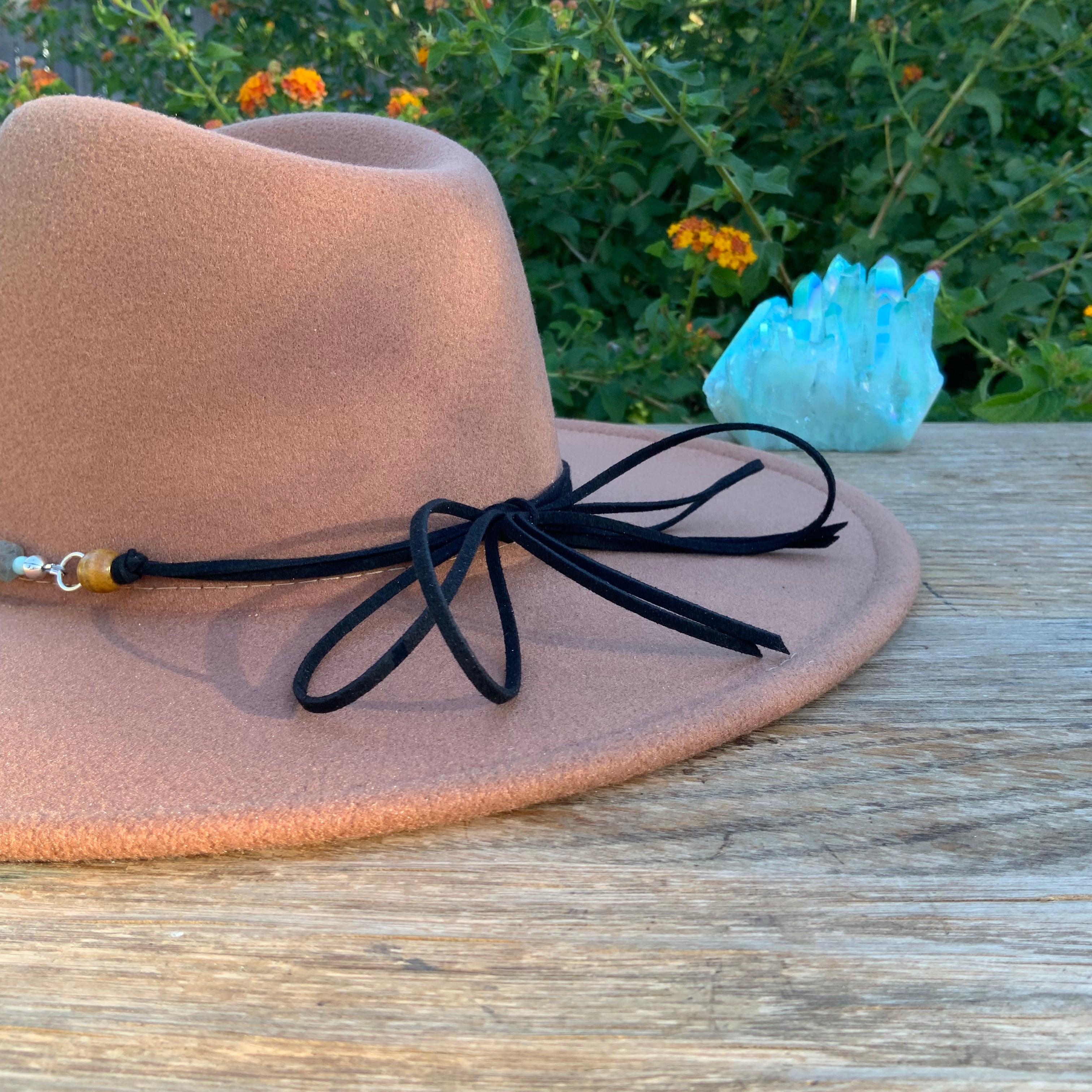Crystal Labradorite & Amazonite Hatband