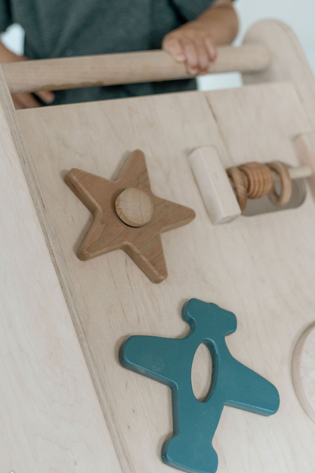 Wooden Activity Walker | Baby Push Walker Toy - Aware House