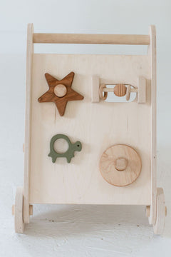 Wooden Activity Walker | Baby Push Walker Toy - Aware House