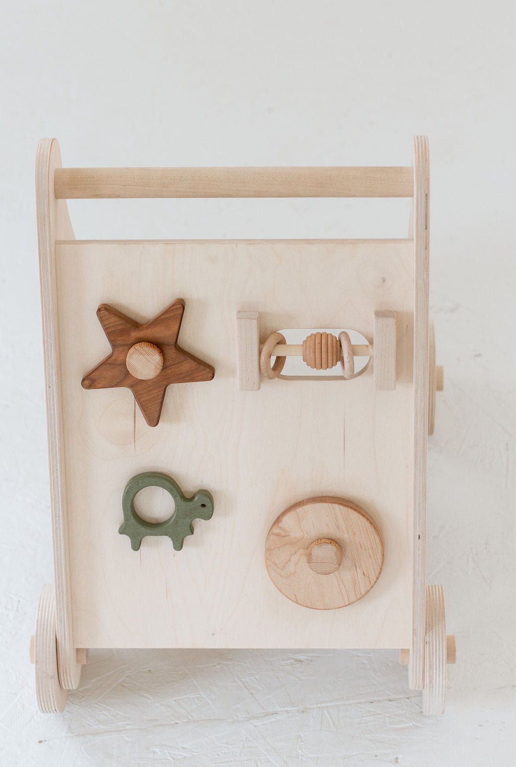 Wooden Activity Walker | Baby Push Walker Toy - Aware House