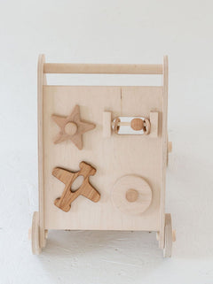 Wooden Activity Walker | Baby Push Walker Toy - Aware House