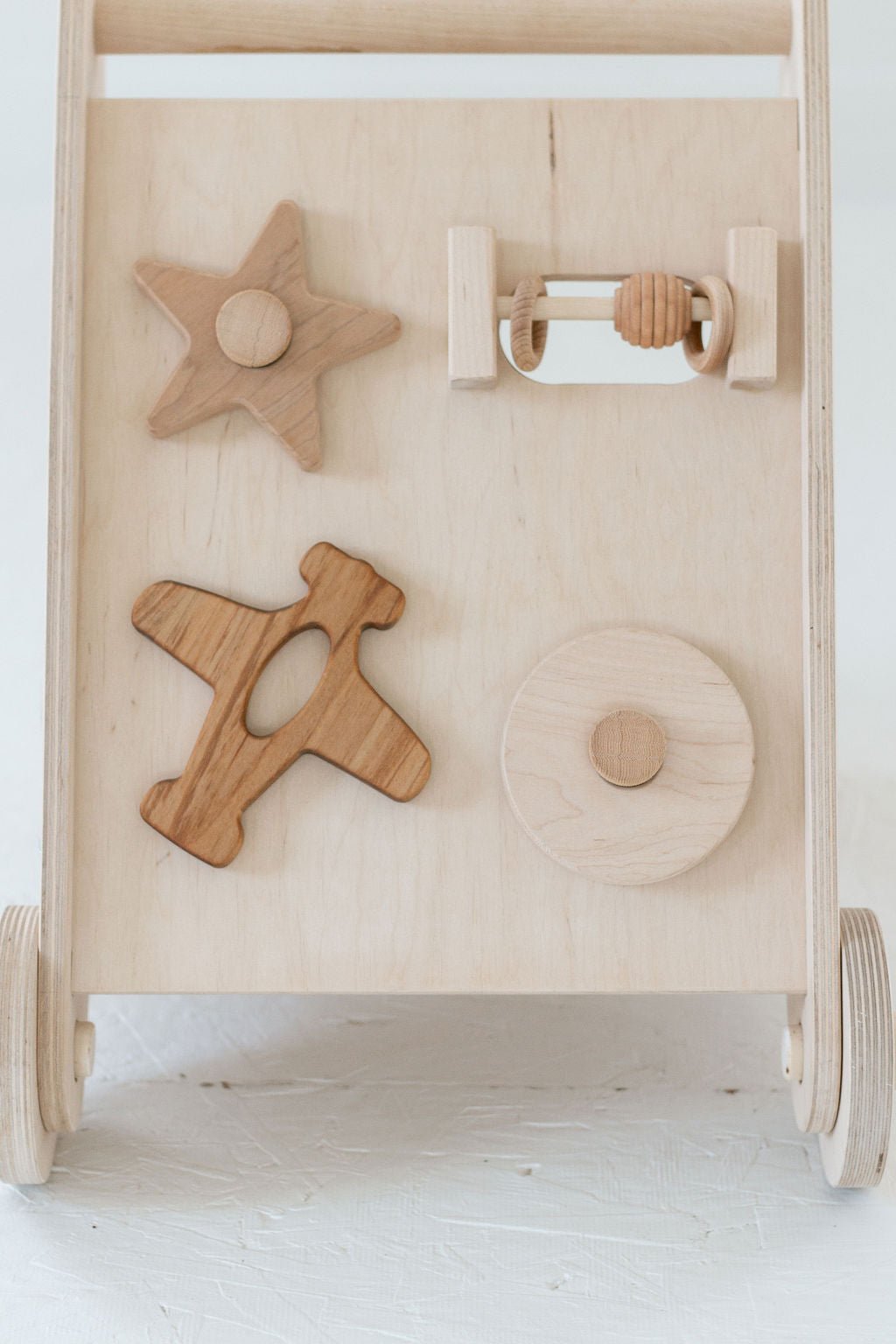 Wooden Activity Walker | Baby Push Walker Toy - Aware House