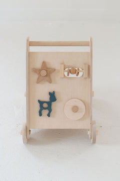 Wooden Activity Walker | Baby Push Walker Toy - Aware House