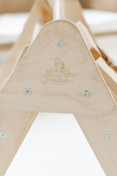 Large Wooden Climbing Triangle | Toddler Climbing Toy - Aware House