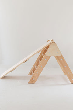 Small Wooden Climbing Triangle | Toddler Climbing Toy - Aware House