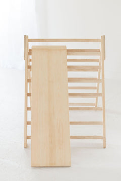Large Wooden Climbing Triangle | Toddler Climbing Toy - Aware House