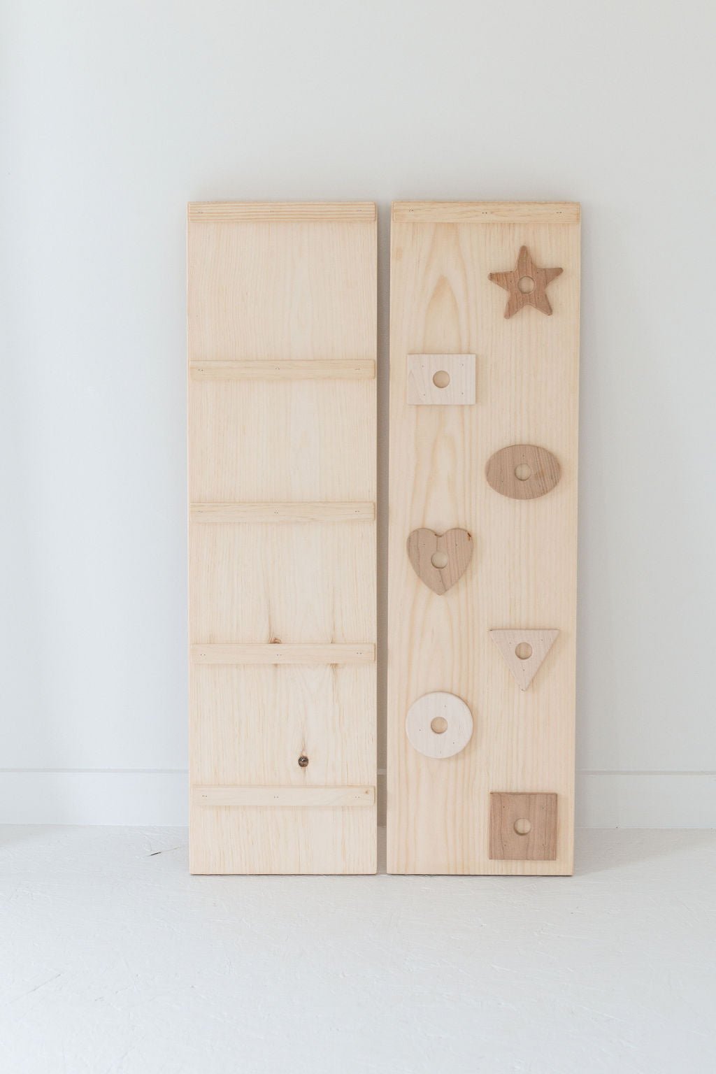 Small Wooden Climbing Triangle | Toddler Climbing Toy - Aware House