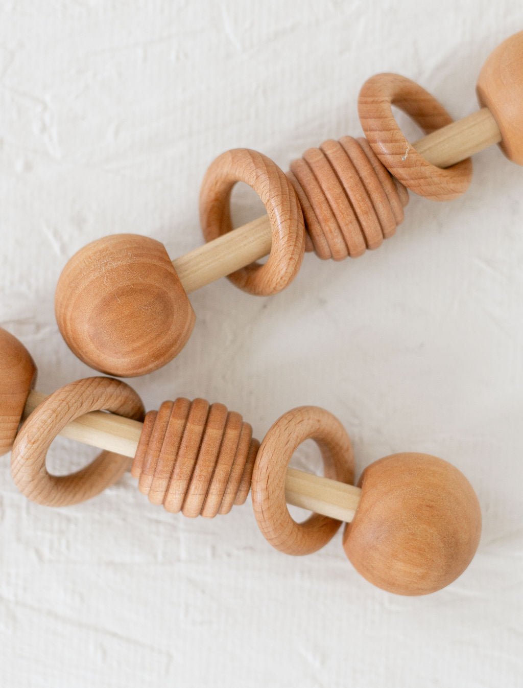 Wooden Baby Rattle | Maple Teething Toy - Aware House