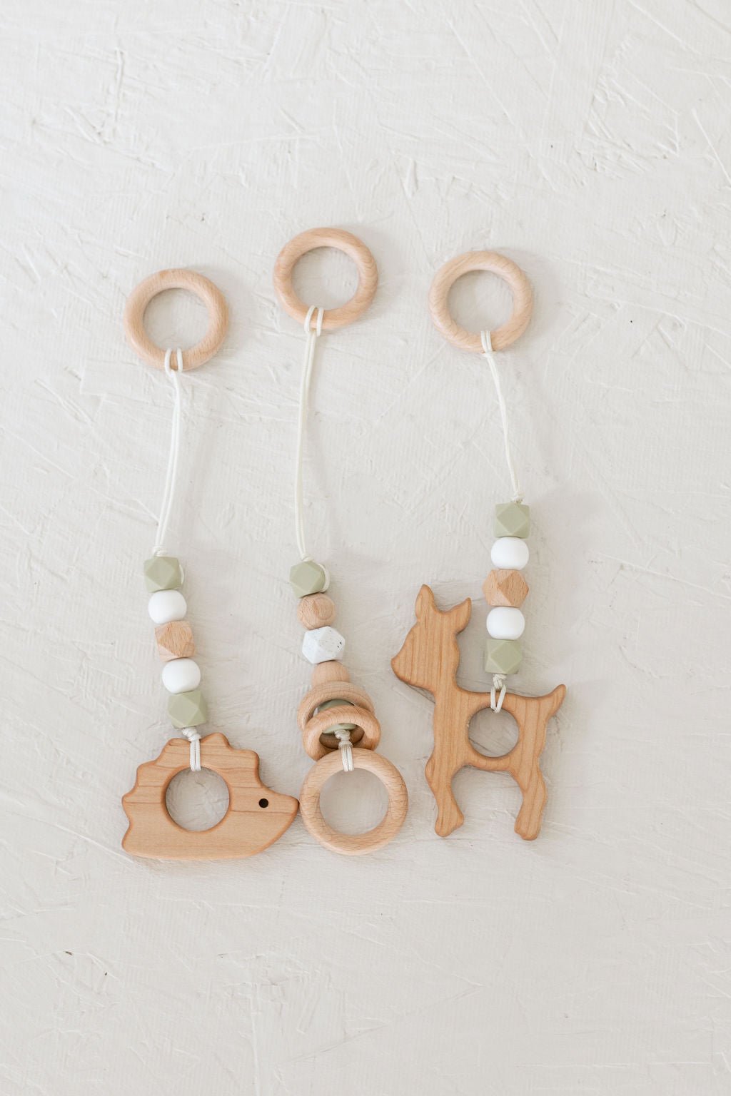 Sage Green Baby Play Gym | Wooden Activity Gym - Aware House