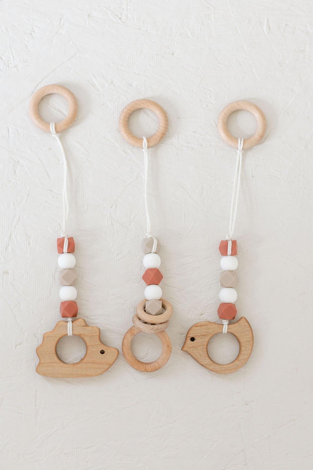 Classic Maroon Baby Play Gym | Wooden Activity Gym - Aware House