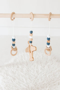 Airplane Baby Play Gym | Wooden Activity Gym - Aware House