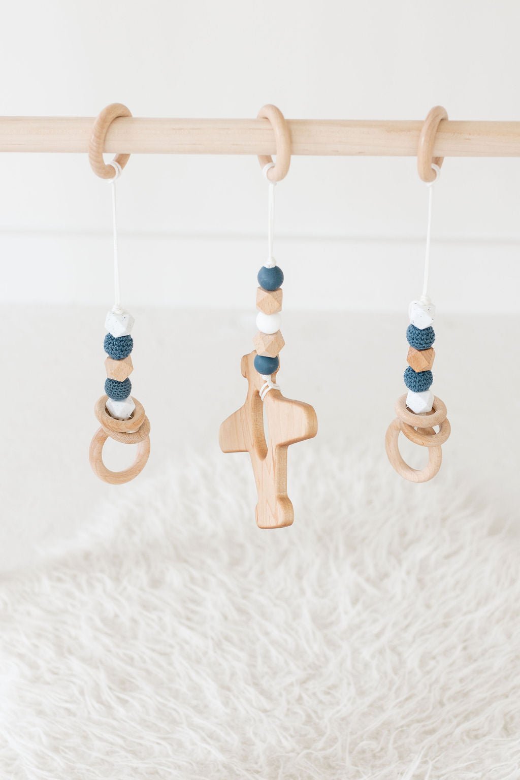 Airplane Baby Play Gym | Wooden Activity Gym - Aware House